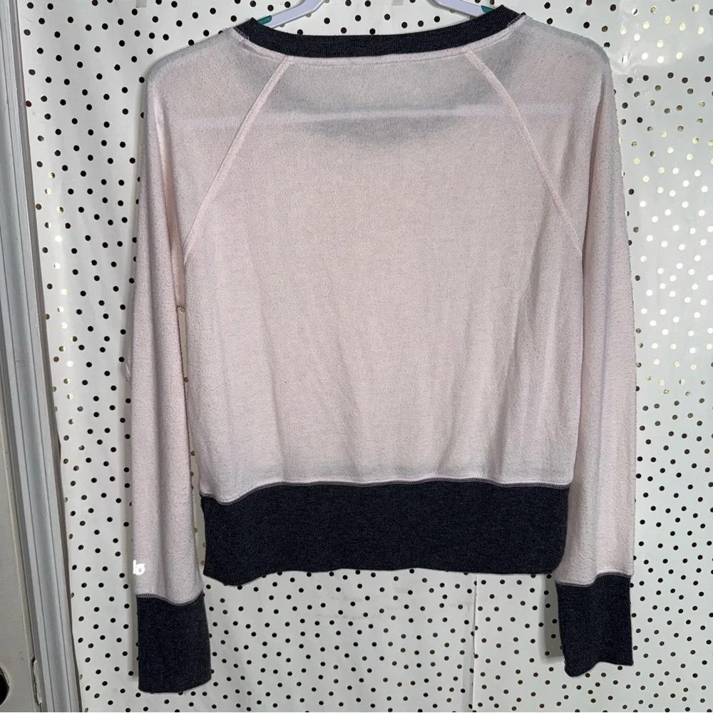Alo Yoga Pink Long Sleeve Sweater